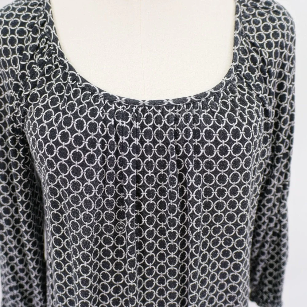 Michael Kors Small Black White 